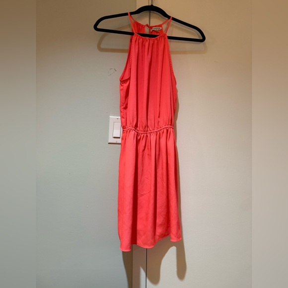 NWOT American Eagle Outfitters Pink Halter Sundress Sleeveless - Picture 2 of 6